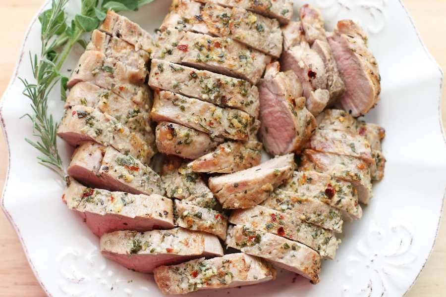 Garlic Rubbed Pork - creative ideas for dinner