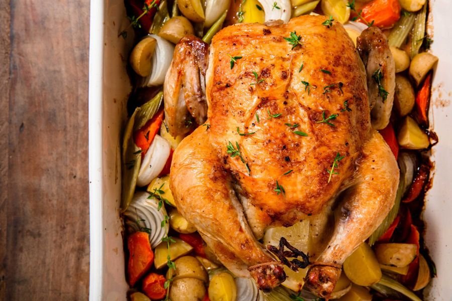 Roasted chicken for dinner idea to consider