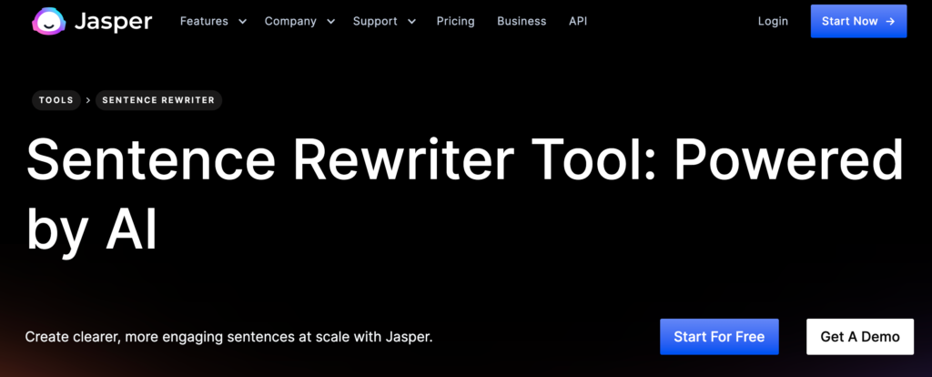 Jasper - How to Change Sentences with The Help of An Online Tool?