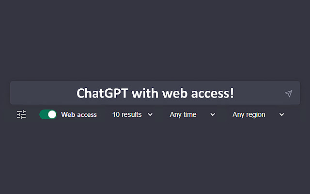 2. WebChatGPT extension