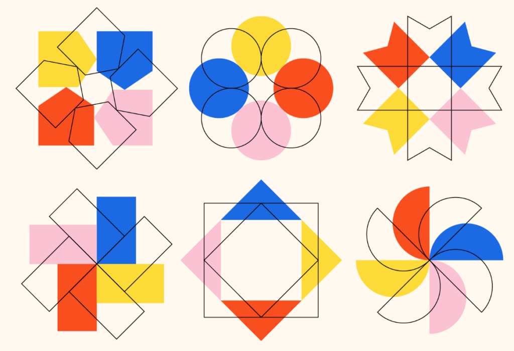 Flat Color Illustrations Project ExampleProject Gallery - Shape Studies Volume 1Artist - Ray Dak Lam