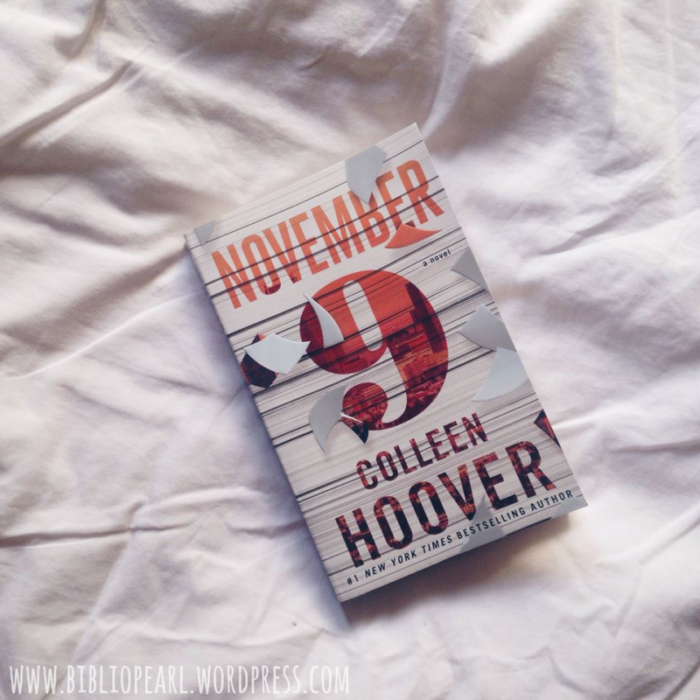 Colleen Hoover November 9. Picture by Pages of Pearl