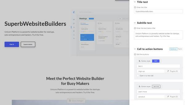 customizing landing pages: How to use Unicorn platform to Generate a landing page