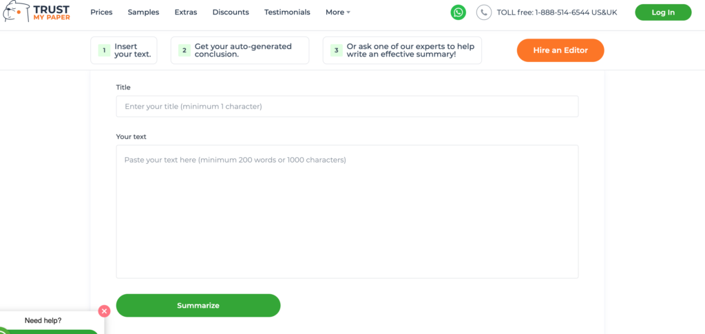 trust my paper's simple interface
