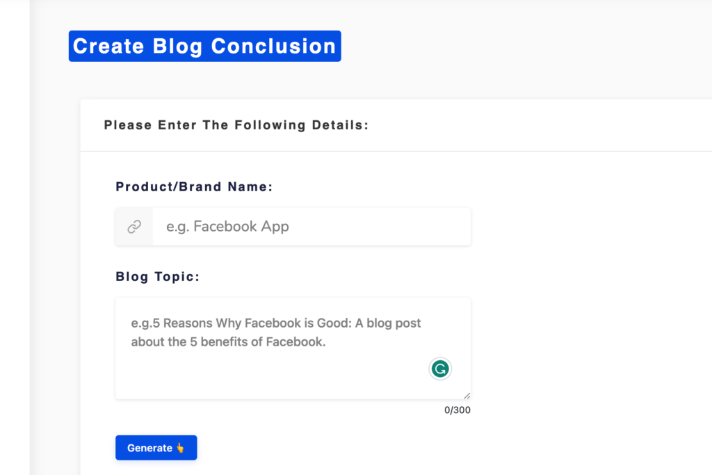 Writecream blog conclusion