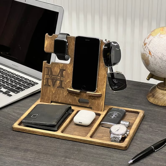 Wood Table Organizer