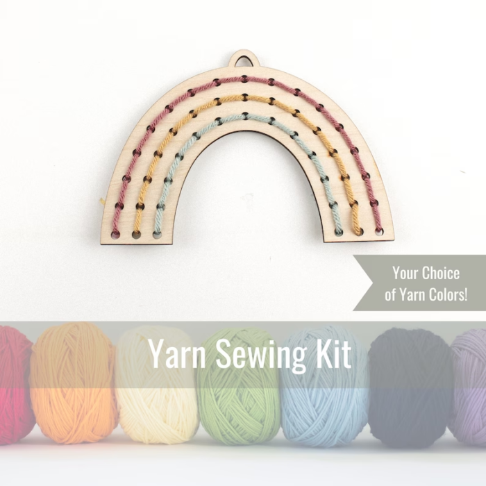 Yarn sewing craft kit