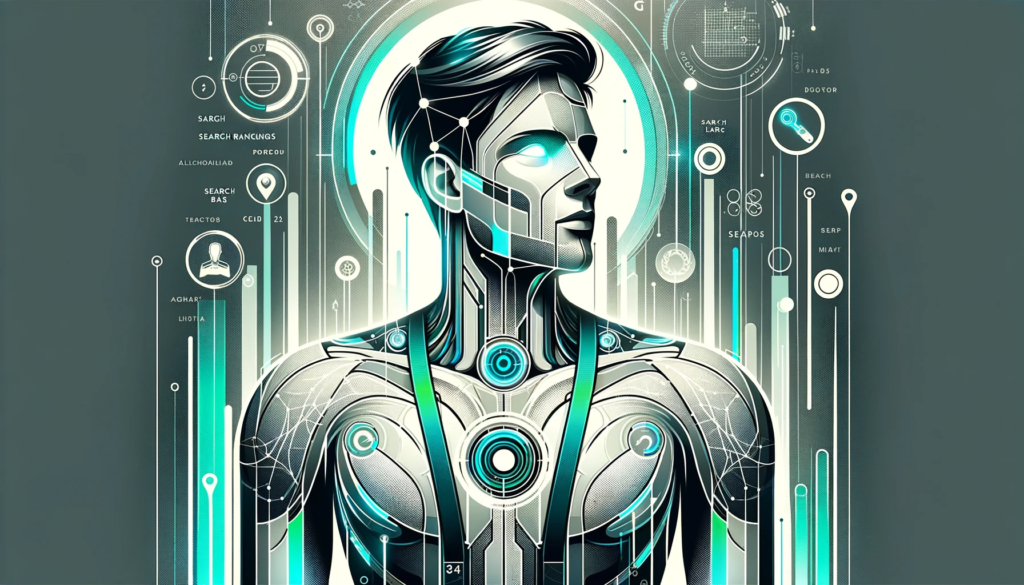 17 SEO Trend Techniques in 2024 to Dominate Search Rankings - pic: A modern, stylized illustrative thumbnail for 'Trend Techniques to Dominate Search Rankings'. The image should depict