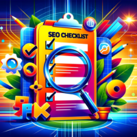SEO checklist illustration
