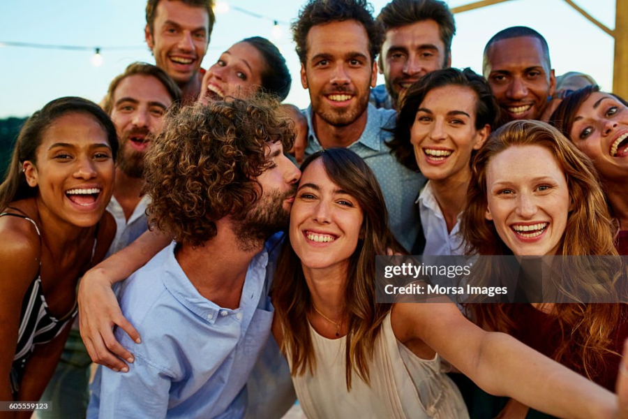Best Hobbies to Engage in During Your 30s + Guide - pic: happy people/friends in their 30s taking selfie