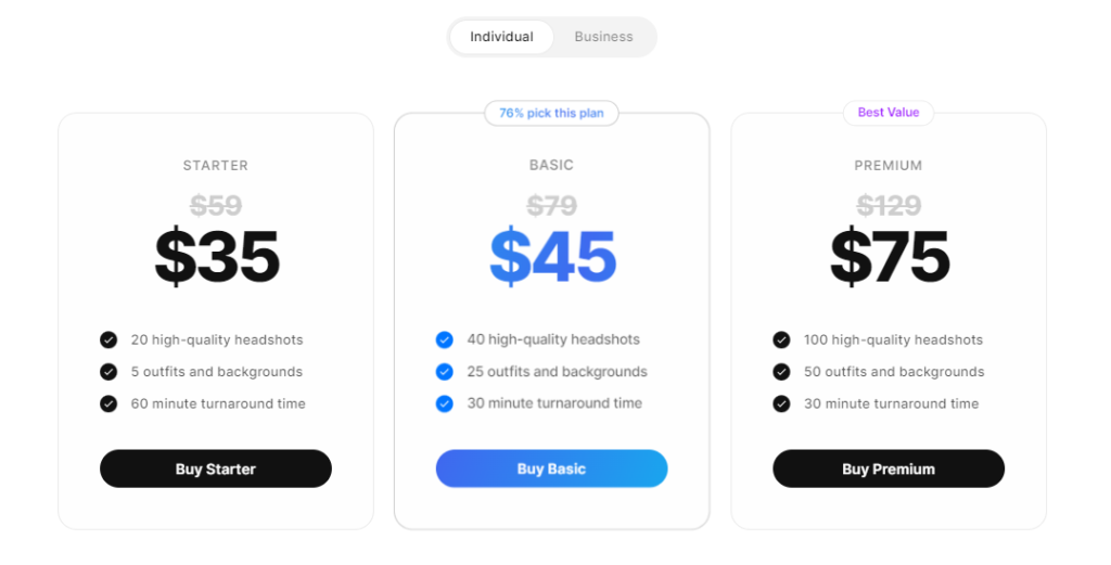 Aragon.AI packages and prices
