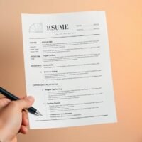 how to write a resume for a first job