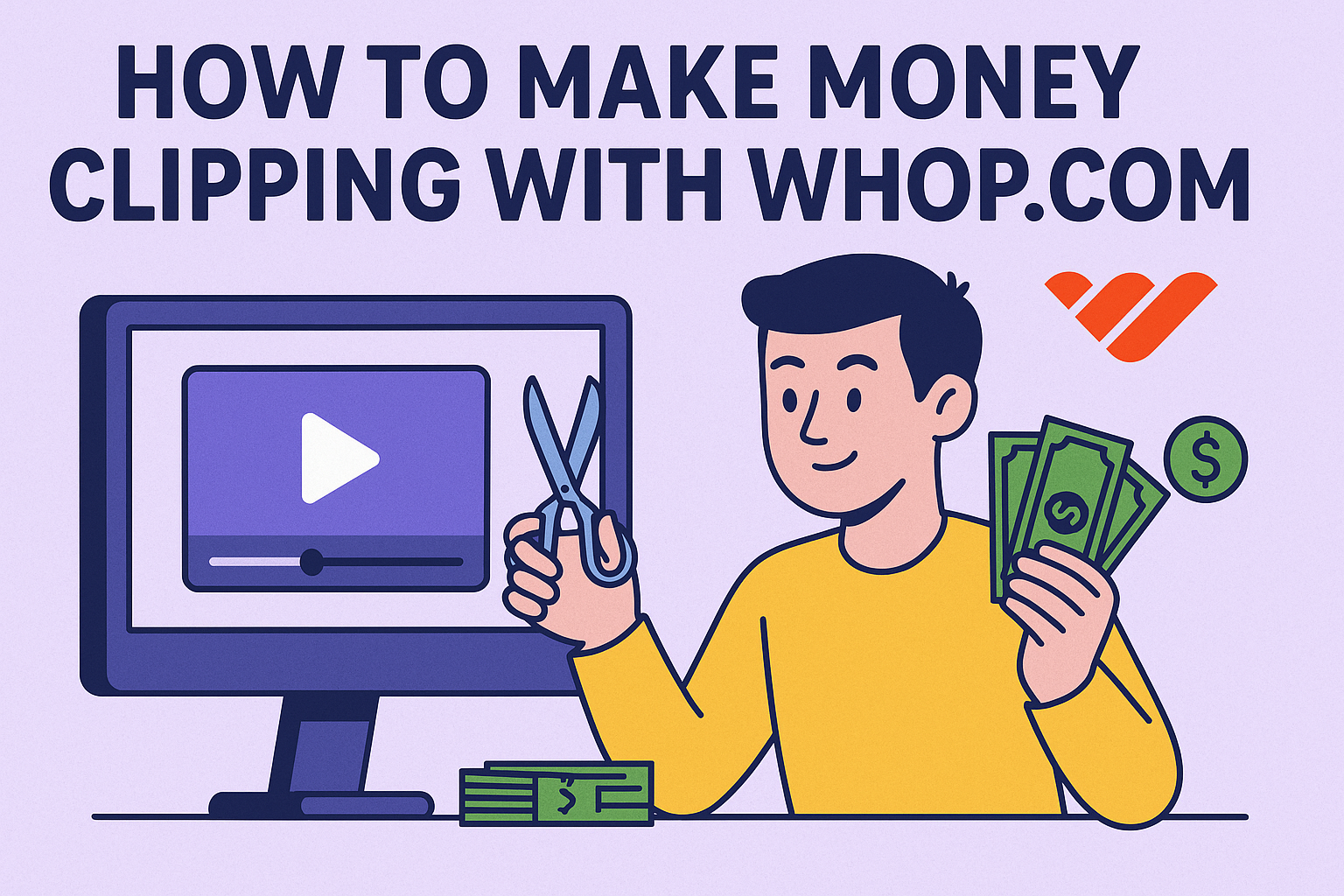 How to Make Money Clipping Videos with Whop, Method