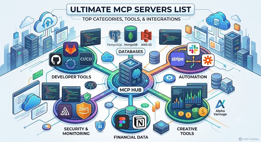 MCP servers list