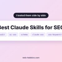 Best Claude skills for SEO: seo-audit, ai-seo, schema, claude-seo and a custom seo-keyword-brief skill