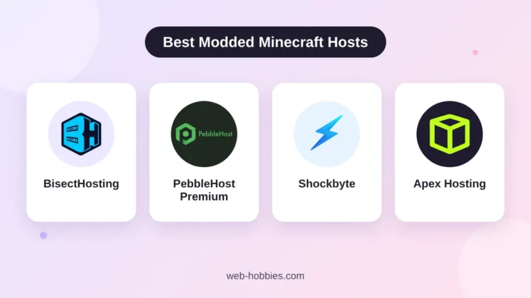 Best server hosting for modded Minecraft: BisectHosting, PebbleHost Premium, Shockbyte and Apex Hosting