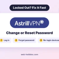 How to change or reset your Astrill password