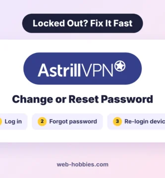 How to change or reset your Astrill password