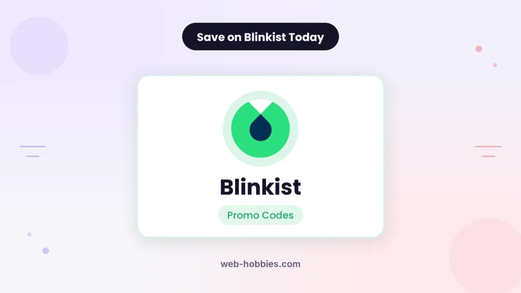 Blinkist discount and promo codes