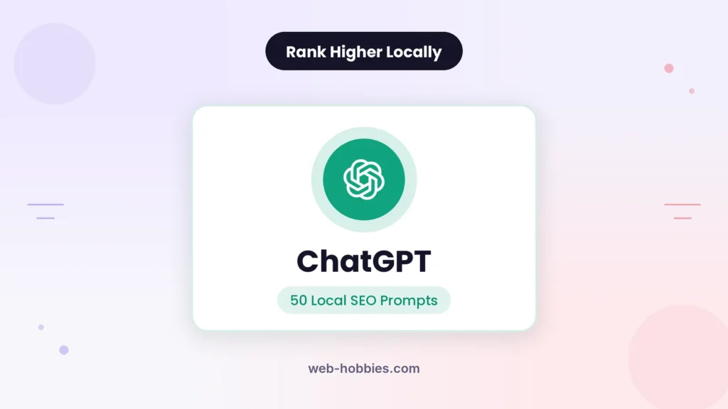 ChatGPT prompts for local SEO