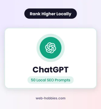 ChatGPT prompts for local SEO