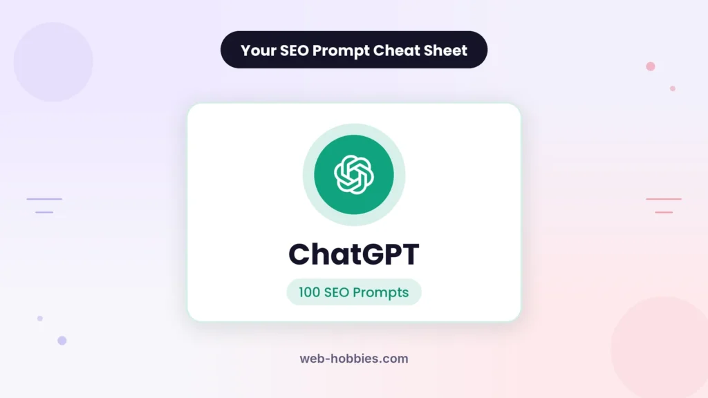 ChatGPT prompts for SEO