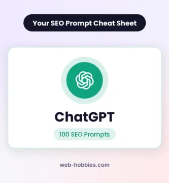 ChatGPT prompts for SEO