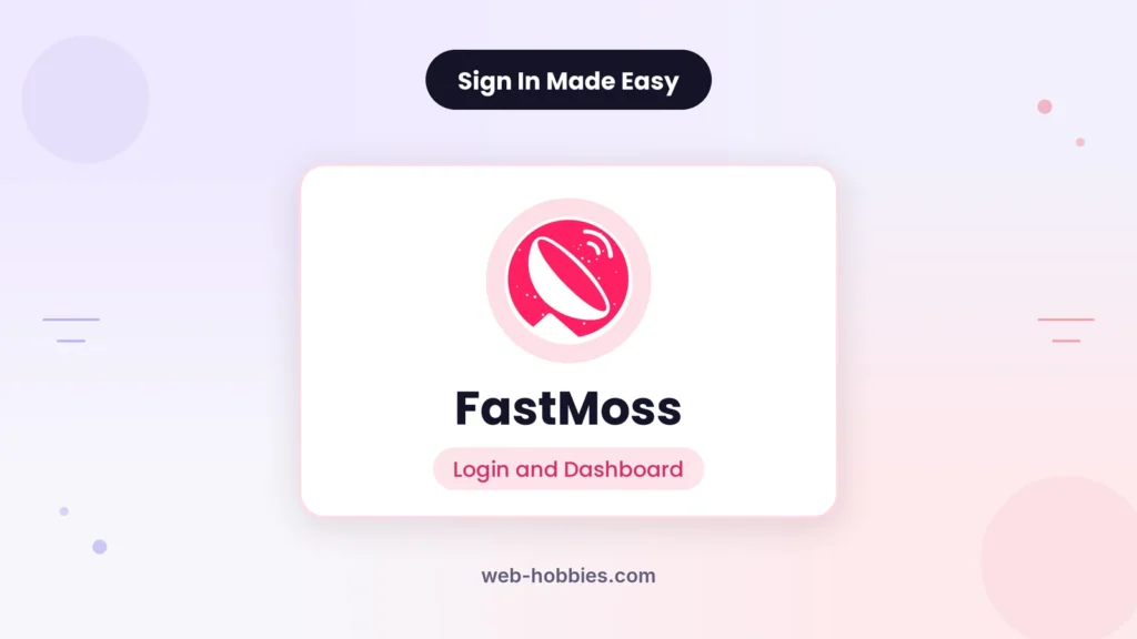 FastMoss login guide
