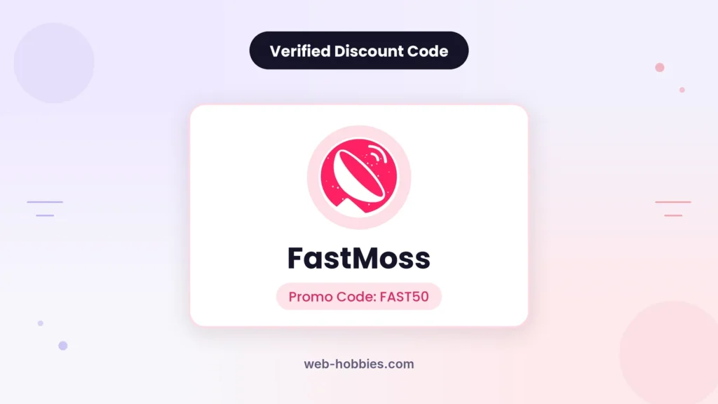 FastMoss promo code FAST50