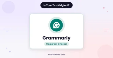 Check plagiarism with Grammarly
