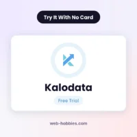 Kalodata free trial