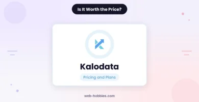 Kalodata pricing plans