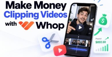 how to make money clipping videos with whop