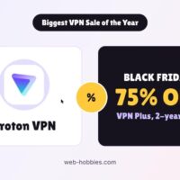 Proton VPN Black Friday deal: 75% off VPN Plus 2-year plan