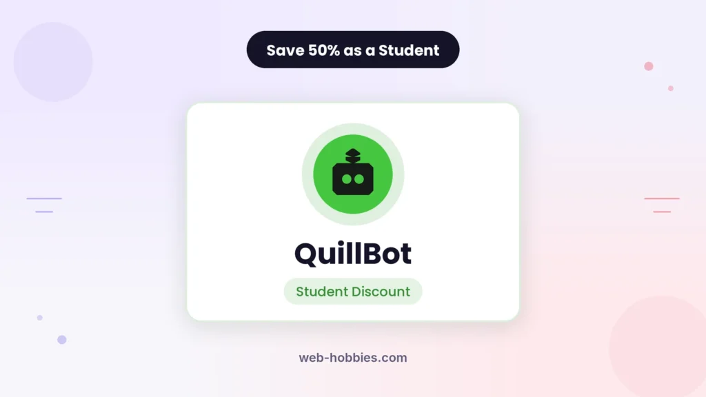 QuillBot student discount