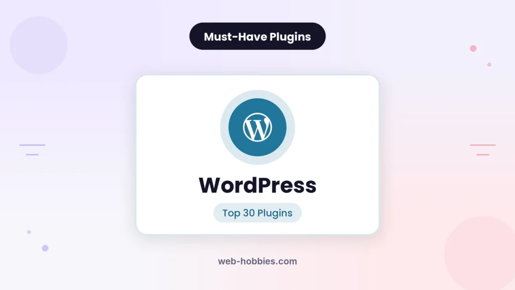 Popular WordPress plugins