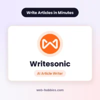 Writesonic AI article writer
