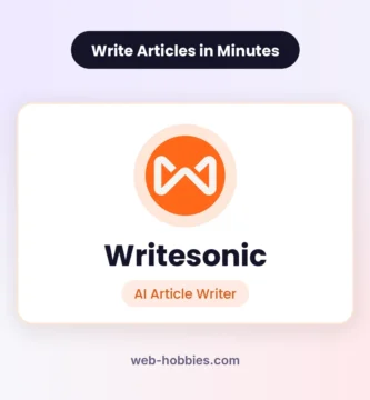 Writesonic AI article writer