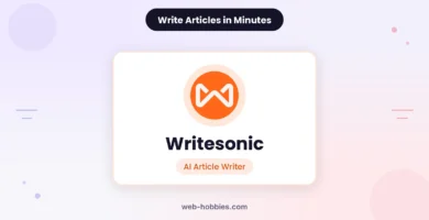 Writesonic AI article writer